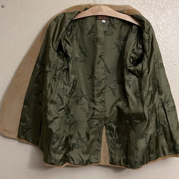 NEW Eddie Bauer Corduroy Jacket Lined Women’s 12 Tan Vintage - Picture 4 of 13